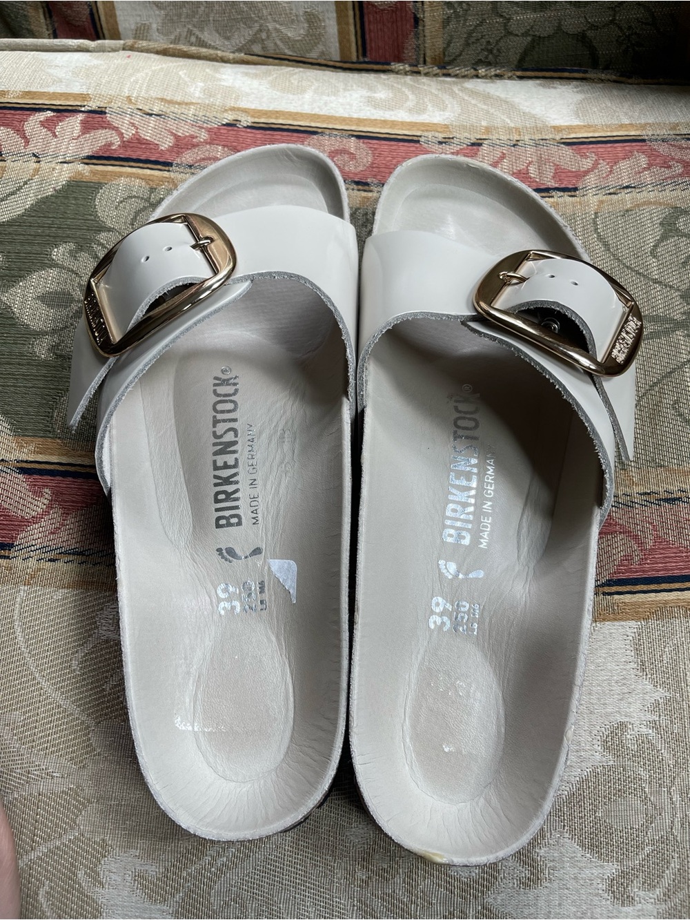 Birkenstock Madrid Big Buckle High Shine. Size 8-8.5 Women N18-21 - Picture 5 of 9